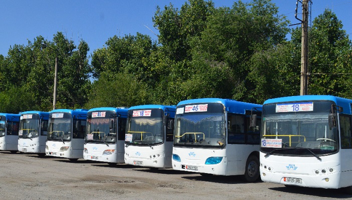 В Бишкеке на линию выйдут отремонтированные 20 автобусов, подлежащих списанию