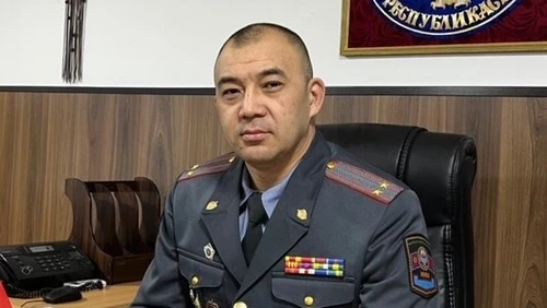 Начальником Октябрьского РУВД Бишкека стал Талант Аттокуров