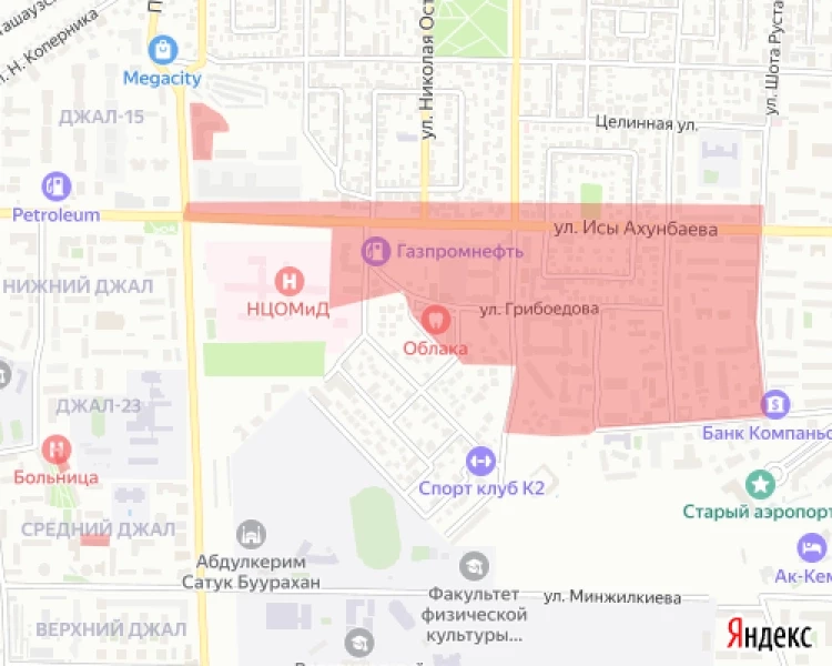 В некоторых районах Бишкека завтра не будет воды - карта