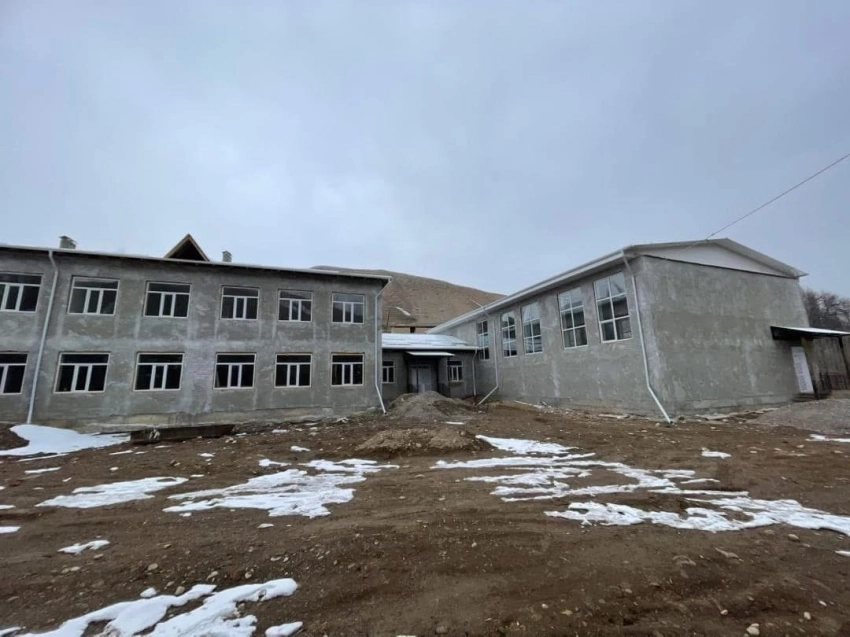 В Лейлекском районе строится новая школа