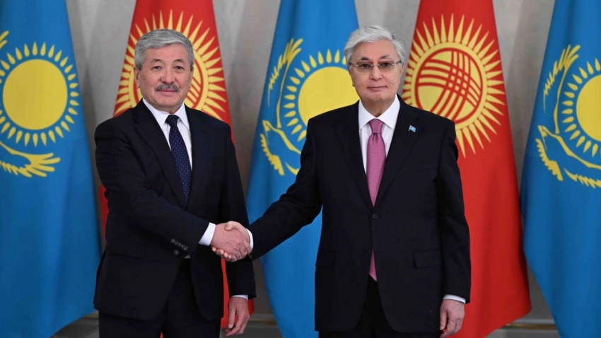 Президент Казахстана принял главу Кабмина Кыргызстана