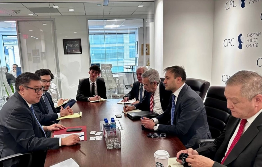 Посол Кыргызстана в США провел встречу с руководством Caspian Policy Center