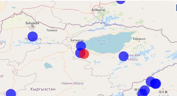 3 марта в Кыргызстане зарегистрировано землетрясение