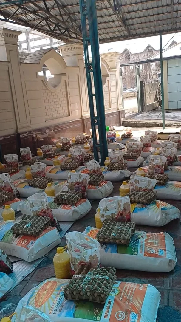 В Ноокате 550 семей получили продуктовую помощь в честь Рамазана