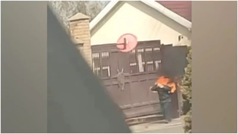 В милиции рассказали о причинах самоподжога мужчины возле Генпрокуратуры