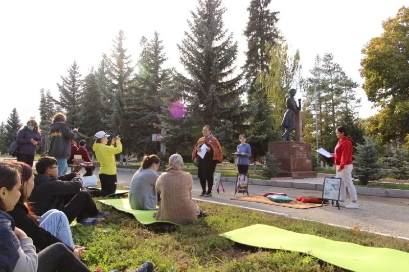 Каракольцы делятся идеями по обновлению Парка Пушкина