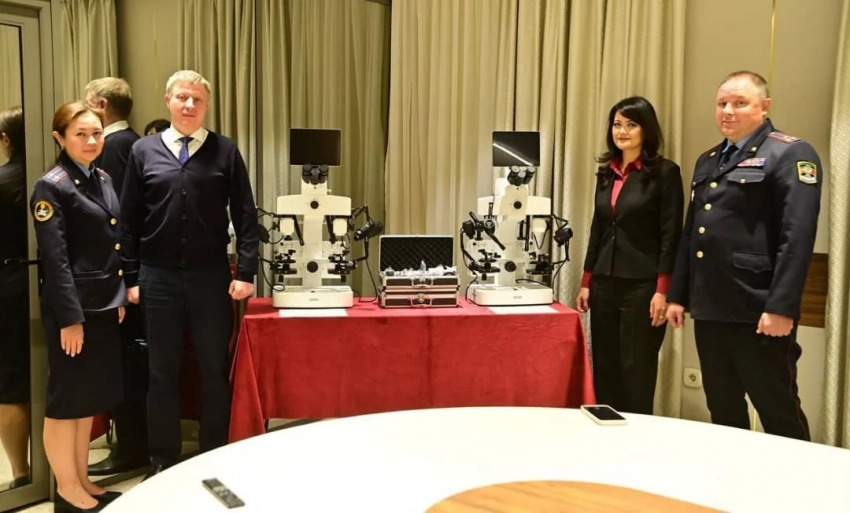 Новое оборудование получили криминалисты МВД Кыргызстана