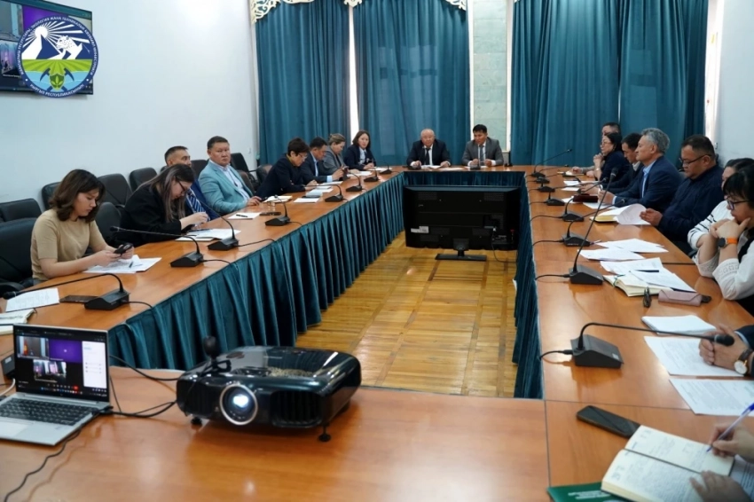 В Минприроды прошло заседание рабочей группы по сохранению Иссык-Куля