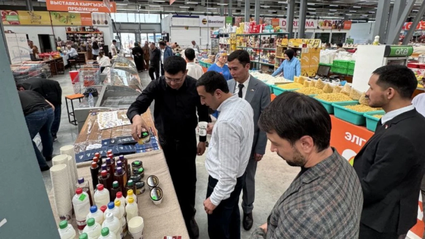 Кыргызские предприятия представляют свою продукцию в Ташкенте