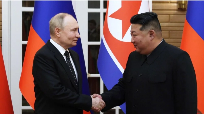 Путин поблагодарил подразделения КНДР за участие в боях в Курской области