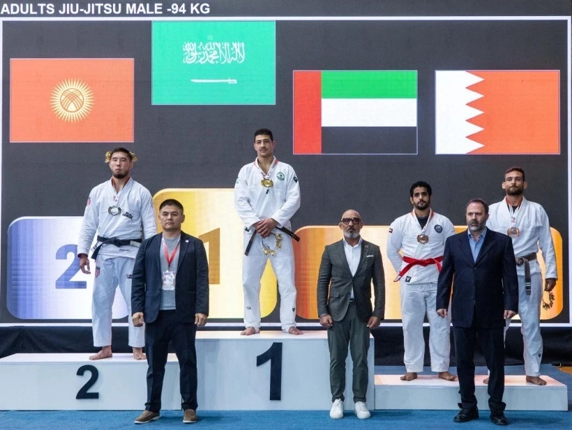 Руслан Сагдеев завоевал серебро чемпионата Азии по джиу-джитсу в Иордании