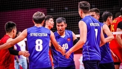 Сборная Кыргызстана по волейболу стартует в Лиге Наций CAVA в Узбекистане