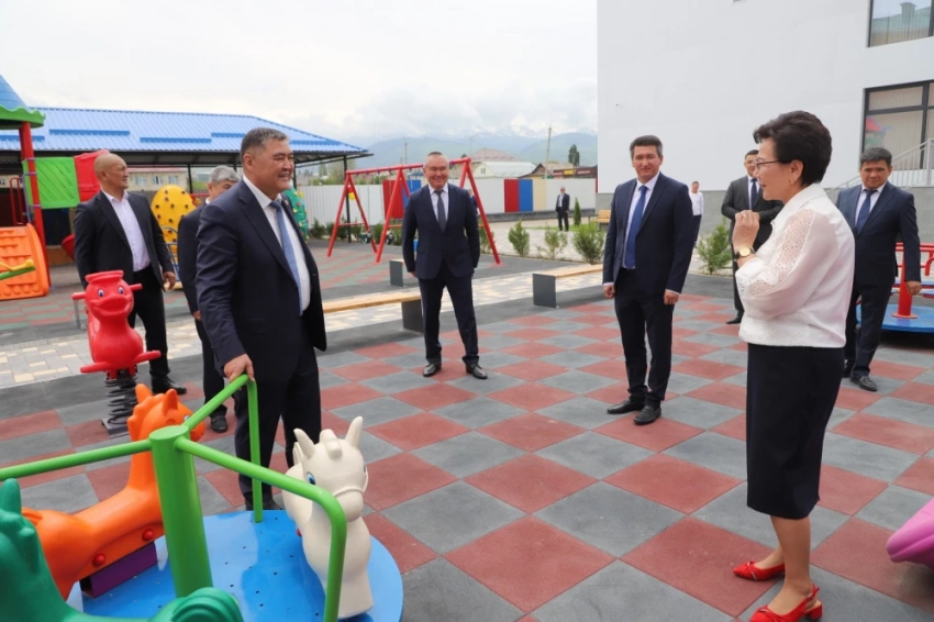 Посмотрите, какой детский сад открыл Ташиев в Караколе (фото)