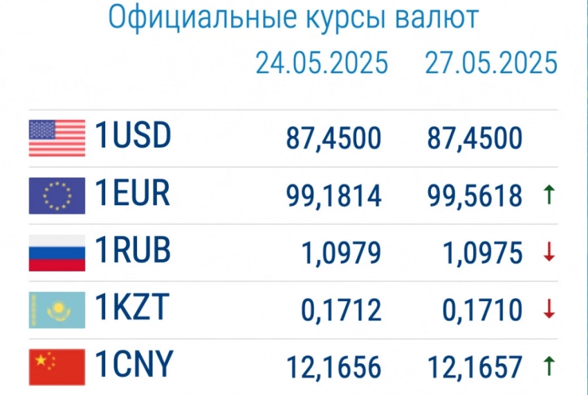 Курс валют в коммерческих банках 27 мая: доллар и евро меняются в цене