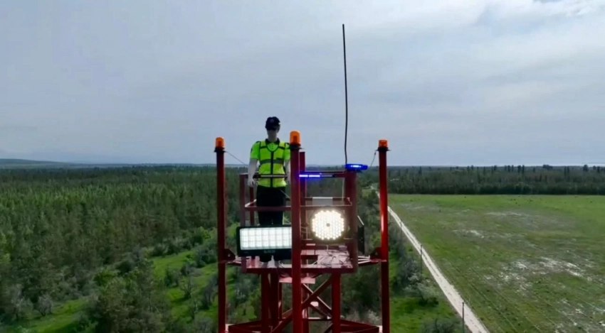 На побережье Иссык-Куля установили башни экологического контроля