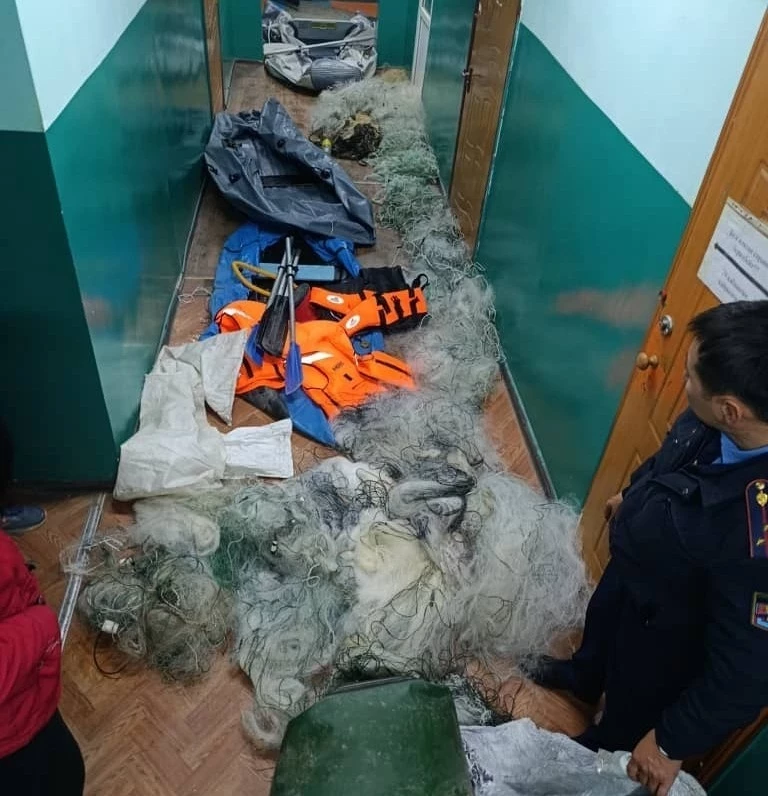В Джети-Огузском районе выявлены факты незаконной ловли рыбы
