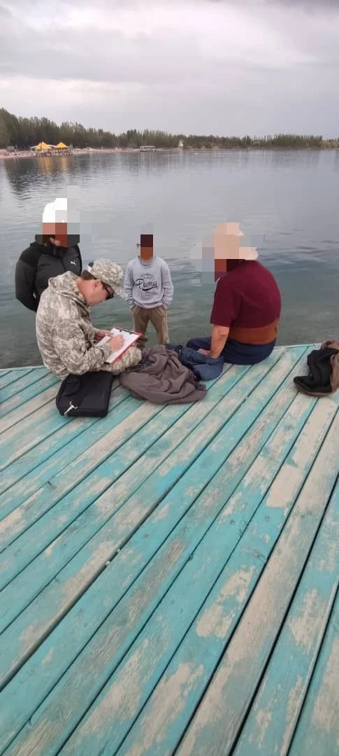 На Иссык-Куле рыбаков оштрафовали на 53 тысячи сомов за нарушение правил ловли
