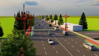 В Оше расширят улицу Курманжан Датка - эскизы
