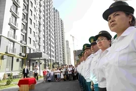 Пограничники Кыргызстана получили новые квартиры в Бишкеке