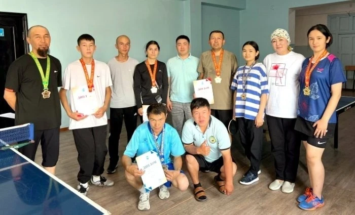 Результаты чемпионата Кыргызстана по настольному теннису среди ЛОВЗ