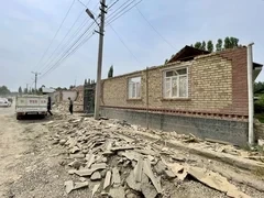 В Оше ведутся работы по расширению дороги