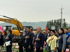 В Иссык-Кульской области началась реконструкция дороги Барскоон-Каракол