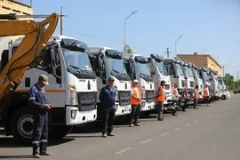 Мэрия Джалал-Абада получила 19 единиц спецтехники