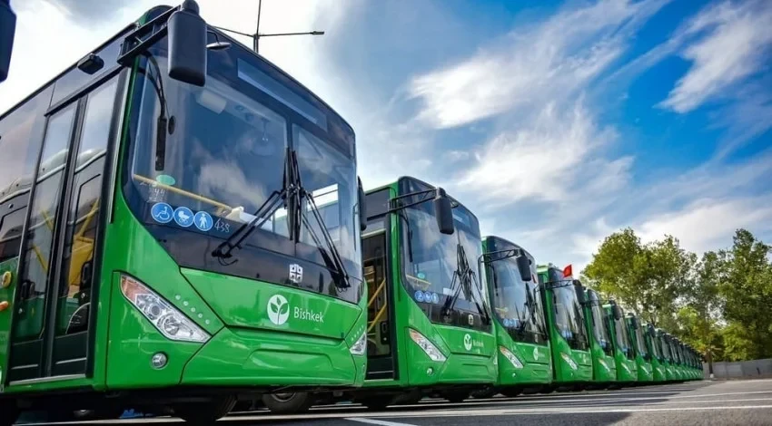 В Бишкеке закрылся участок улицы Московской, у ряда автобусов изменен маршрут движения