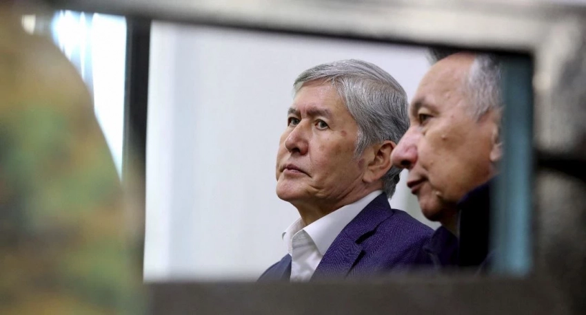 Райсуд Бишкека приговорил Алмазбека Атамбаева приговорил к 11,6 годам лишения свободы