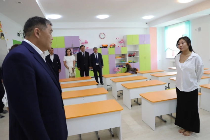 Камчыбек Ташиев открыл детский сад для детей силовиков в Бишкеке (фото)