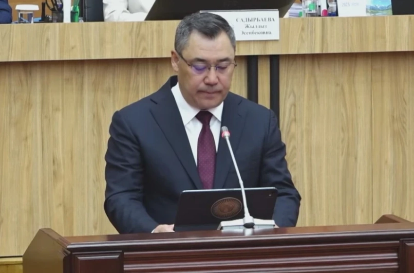 «Пощады никому не будет». Садыр Жапаров предупредил новых министров