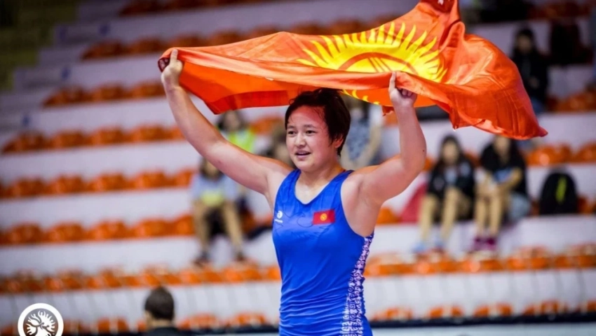 Бактыгуль Жуманазарова завоевала бронзу чемпионата Азии по вольной борьбе