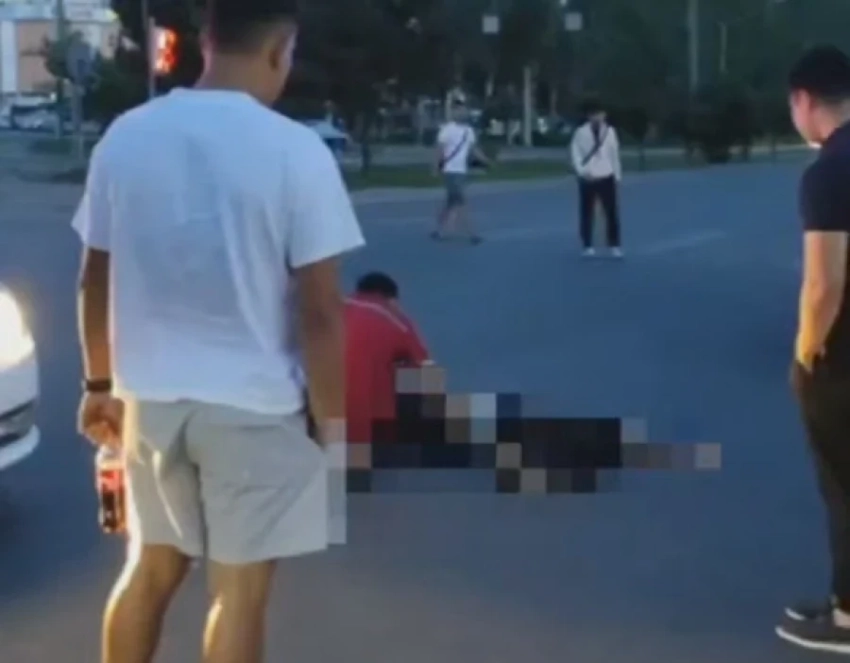 В Бишкеке насмерть сбили мужчину на пешеходном переходе