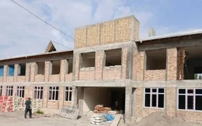 В селе Жылалды Узгенского района строится новая школа