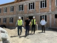 В селе Ак-Суу строят новую музыкальную школу