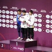 Чемпионат Азии (U-15). Сборная Кыргызстана по борьбе среди девушек завоевала медали