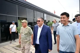 Камчыбек Ташиев проинспектировал инфраструктурные объекты на юге страны