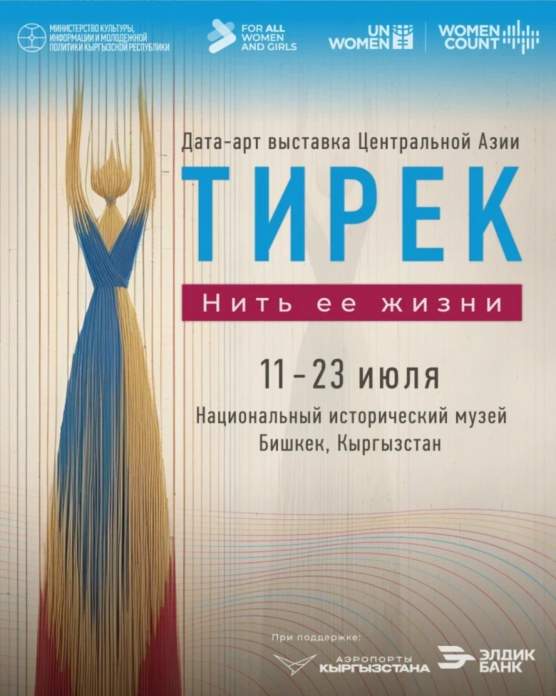 В Бишкеке откроется выставка о жизни женщин Центральной Азии на основе данных