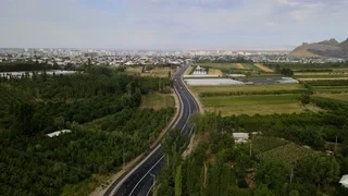 В Оше после ремонта открыли улицу Шамшат