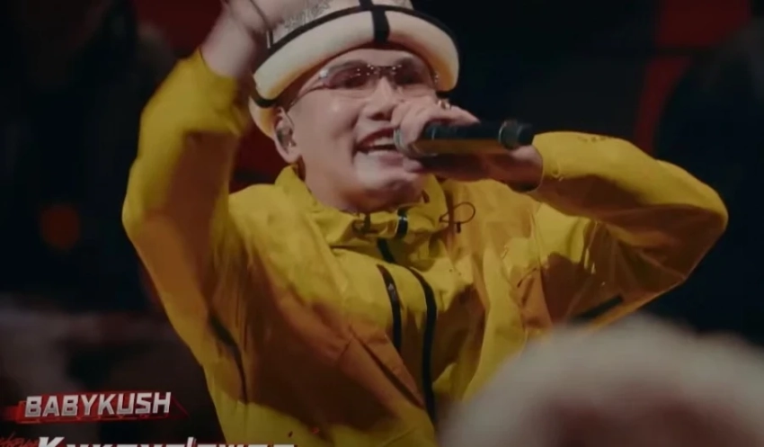 Кыргызстанский рэпер BabyKush «взорвал» популярное китайское шоу