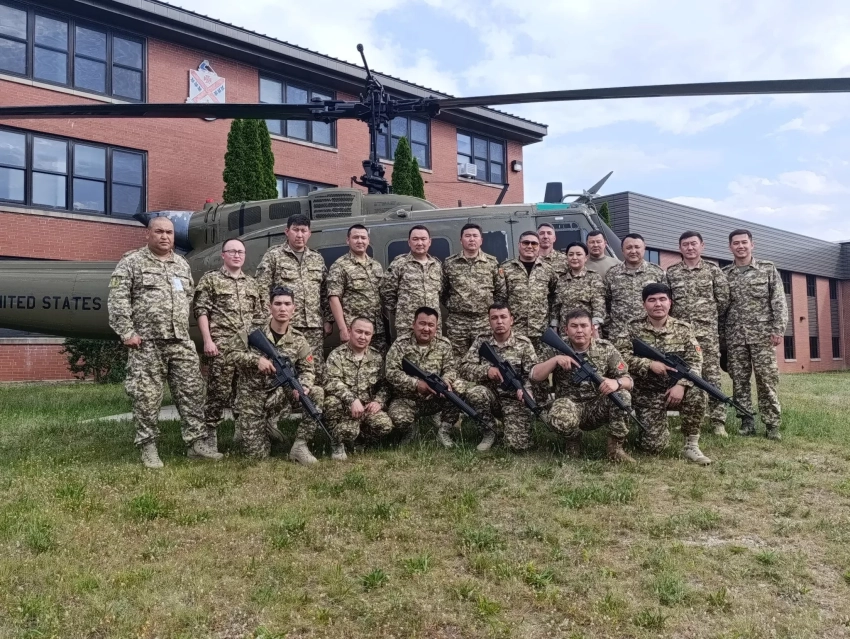 Военнослужащие Кыргызстана приняли участие в многонациональных военных учениях в США