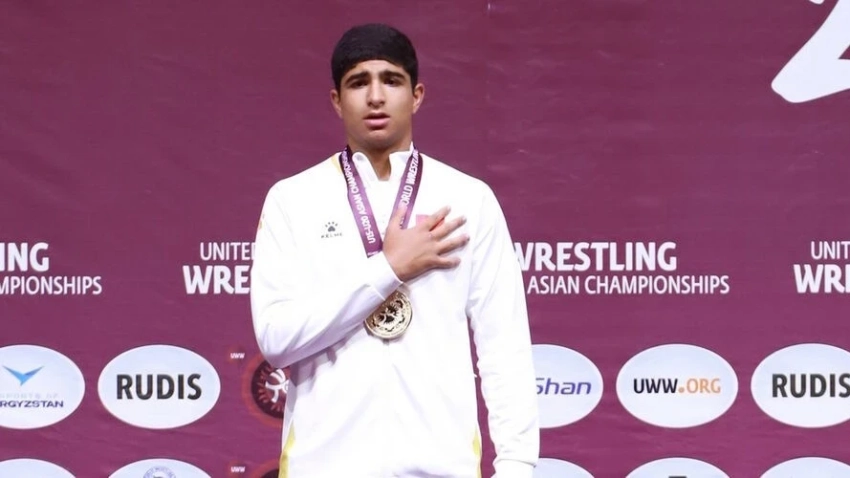 Хасан Гасанов завоевал золото на юношеском чемпионате Азии