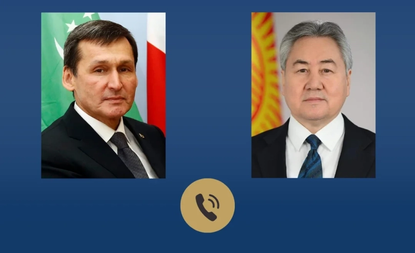 Главы МИД Кыргызстана и Туркменистана переговорили по телефону