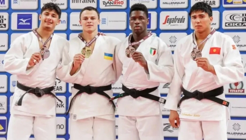 Чынгызхан Сагыналиев завоевал бронзу на Кубке Европы по дзюдо