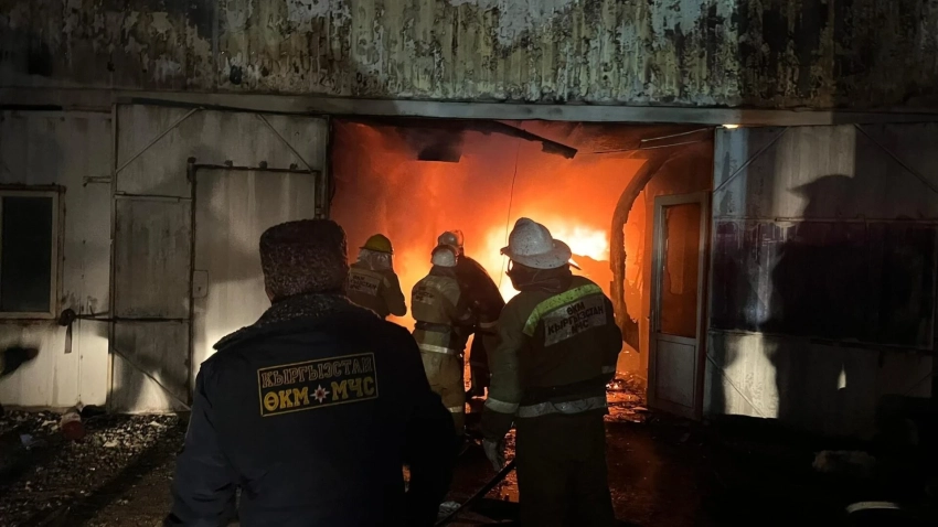 «Государственная страховая организация» возместила ущерб от пожаров в школе и одного ДОО Бишкека