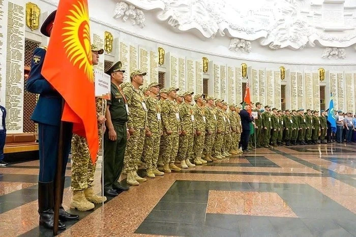 Кыргызстан участвует в IV Военно-спортивных Играх стран СНГ в Москве