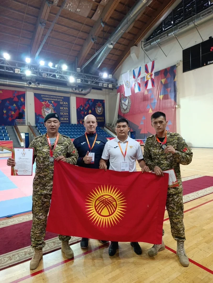 Кыргызстанские бойцы завоевали серебро на Военно-спортивных играх СНГ в Москве