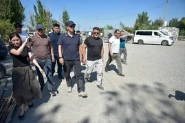 В районе рынка «Кудайберген» создадут спортплощадку и обустроят территорию