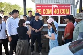 Незаконный платный въезд выявили на рынке «Кудайберген»