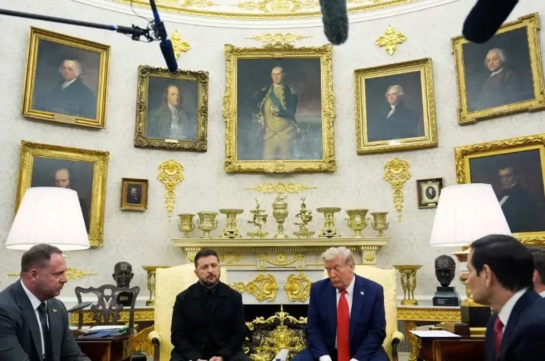 Что пишут СМИ о встрече Трампа с Зеленским и лидерами стран Европы